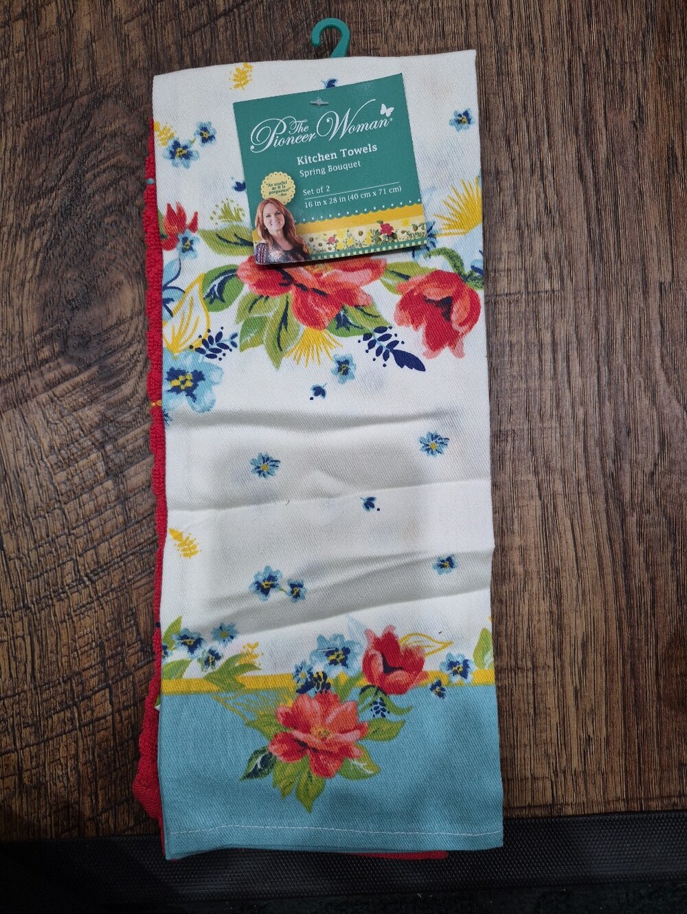Pioneer Woman Discontinued  Spring Bouquet Kitchen Towels Set Of 2 Farmhouse